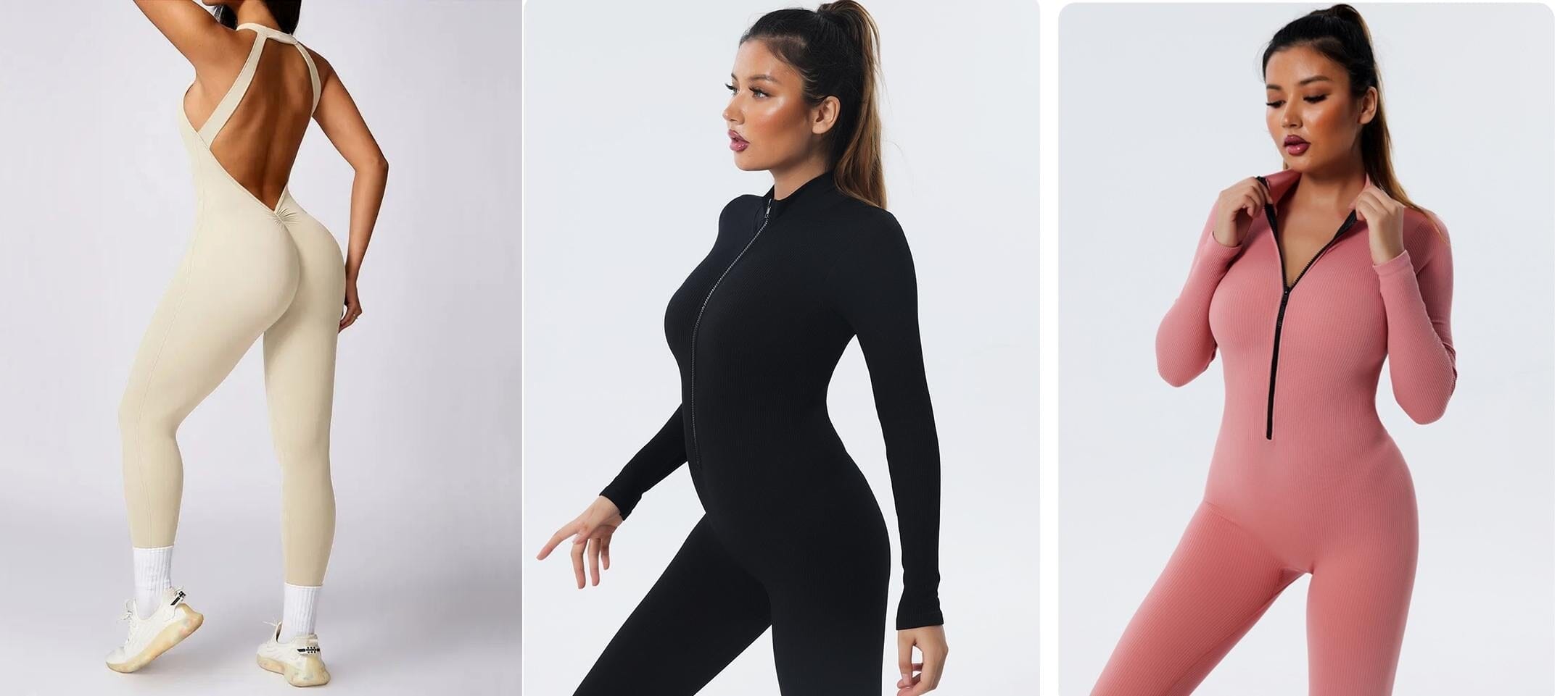 Combinaison Gainante Yoga Combinaison En Lycra Spandex Pour Femmes, Manches Longues, Vêtements De Combinaison De Sport Femme Combinaison Gainante Yoga Combinaison En Lycra Spandex Pour Femmes, Manches Longues, Vêtements De Combinaison De Sport Femme