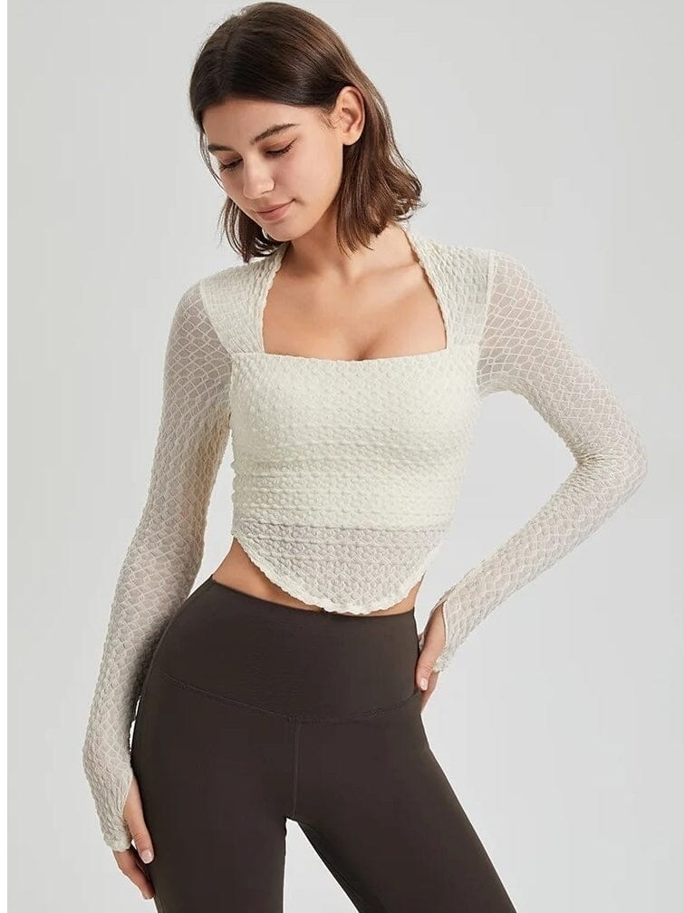 T-shirt De Sport Lotto Avec Brassière Intégrée - Mélon, Taille M - Neuf