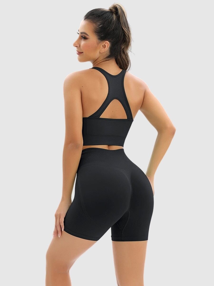 Ensemble Sport Push Up, Short et Brassière