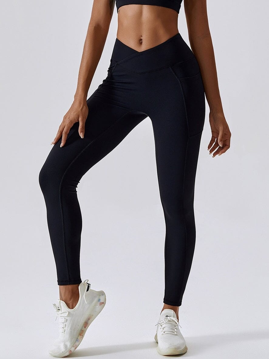 Legging Push Up Sport - Legging Moulant Effet Push Up - Leggingnoir