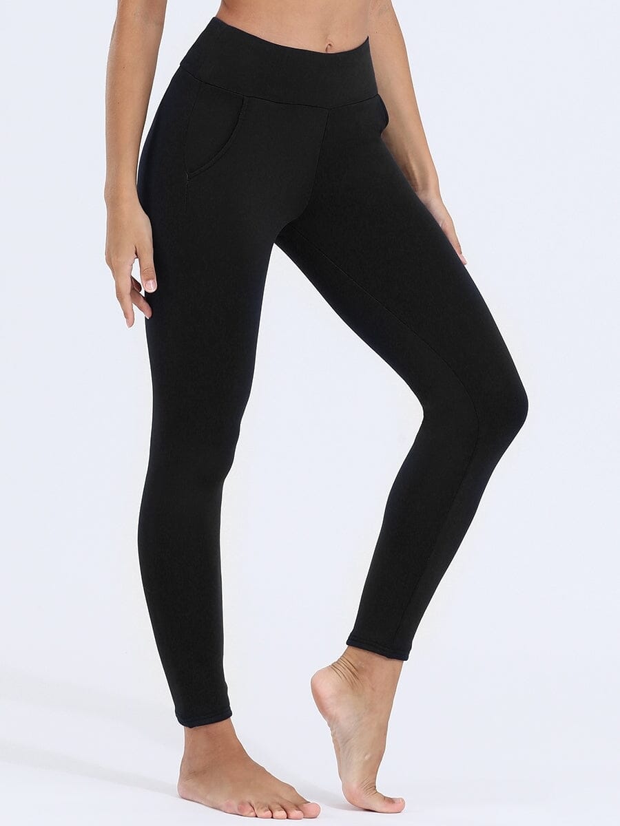 Legging thermique grossesse – Noir