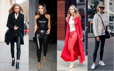 Comment bien porter un legging simili cuir ? 