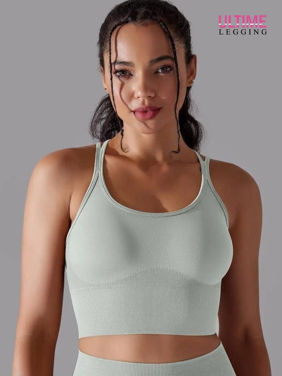 Litherday Soutien-gorge De Sport Push-up Pour Femme Maintien