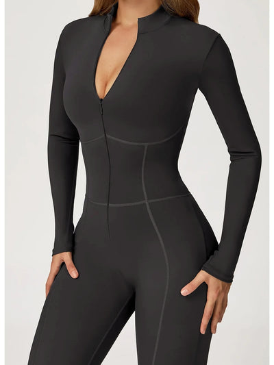 Combinaison Sport Moulante Noir