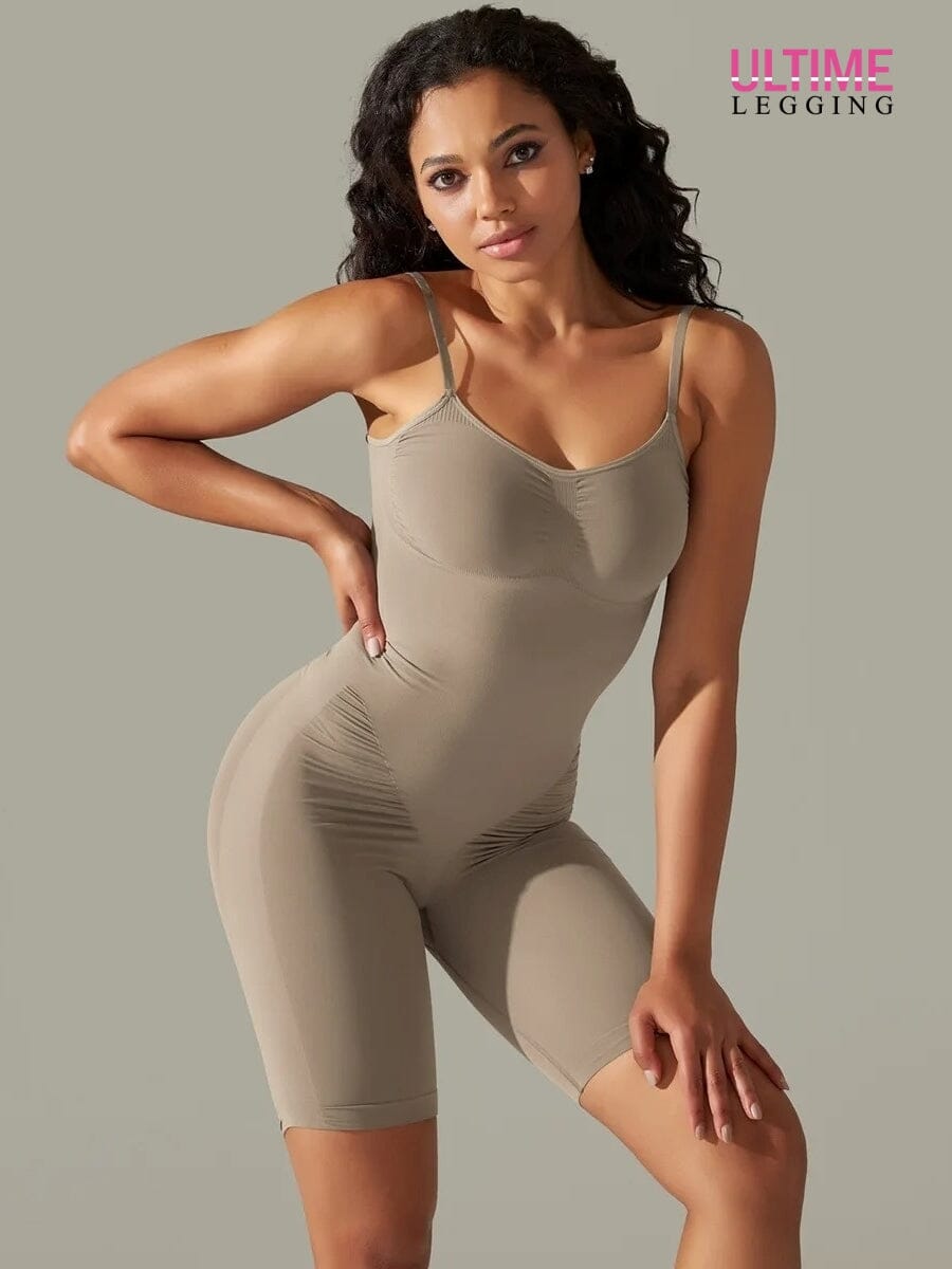Combinaison Yoga Sans Couture - Ultime-Legging Combinaison sport Ultime Legging XS Beige 