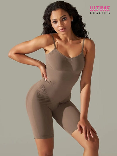 Combinaison Yoga Sans Couture - Ultime-Legging Combinaison sport Ultime Legging XS Marron 