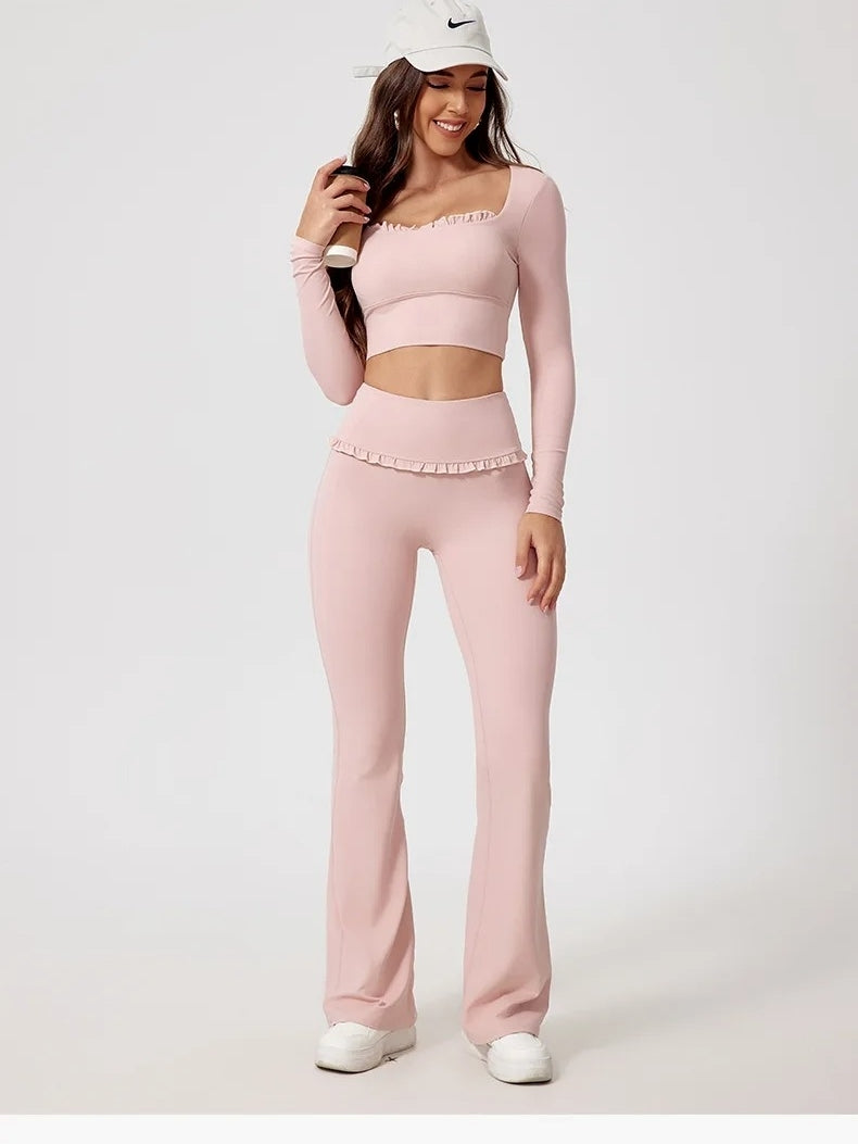Legging Évasé Taille Haute Sculptante - Eva
