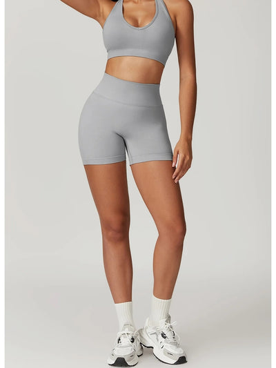 Shorts deportivos extra push up ajustados