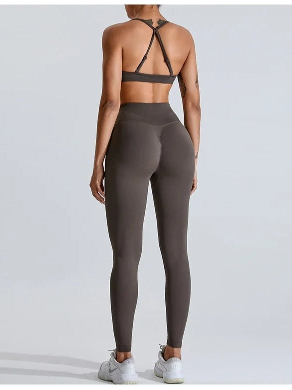 Legging Sans Couture Push Up Affinant - Suprem