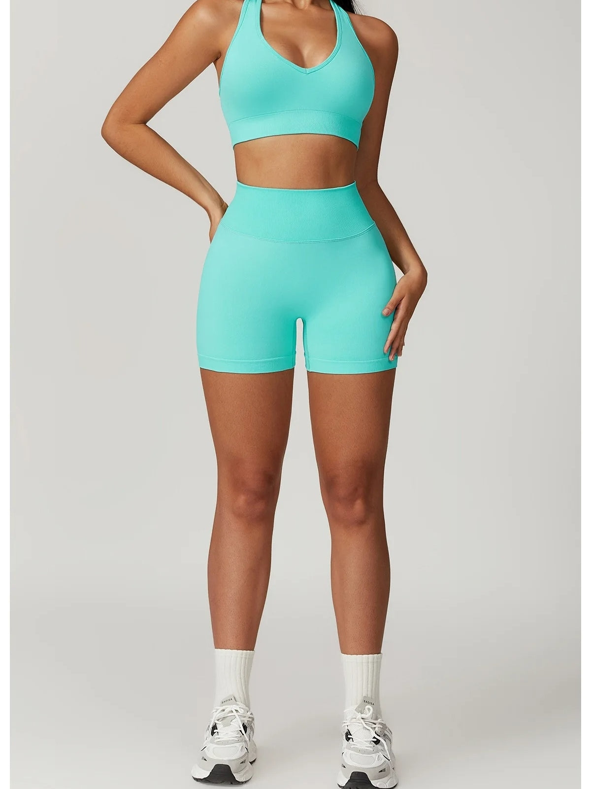 Shorts deportivos extra push up ajustados