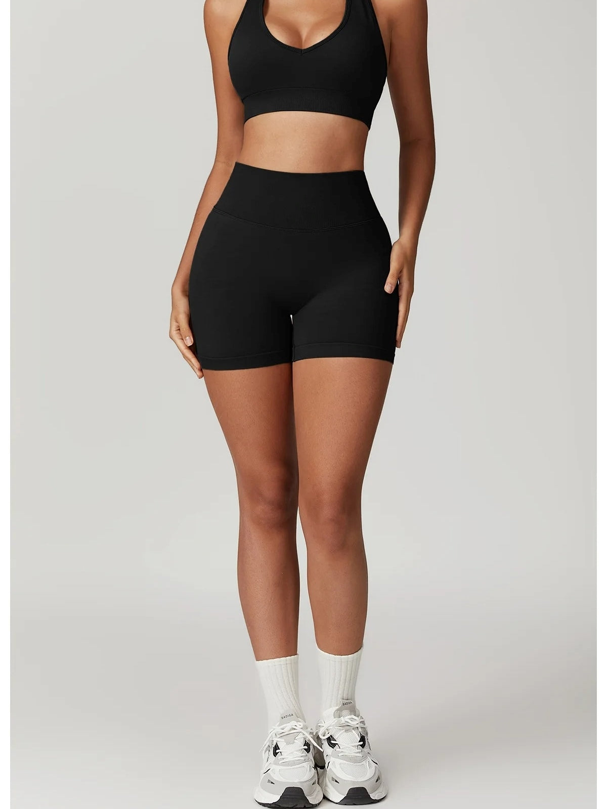 Shorts deportivos extra push up ajustados