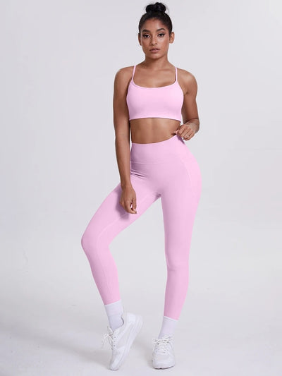 Ensemble Sport Sculptant Rose