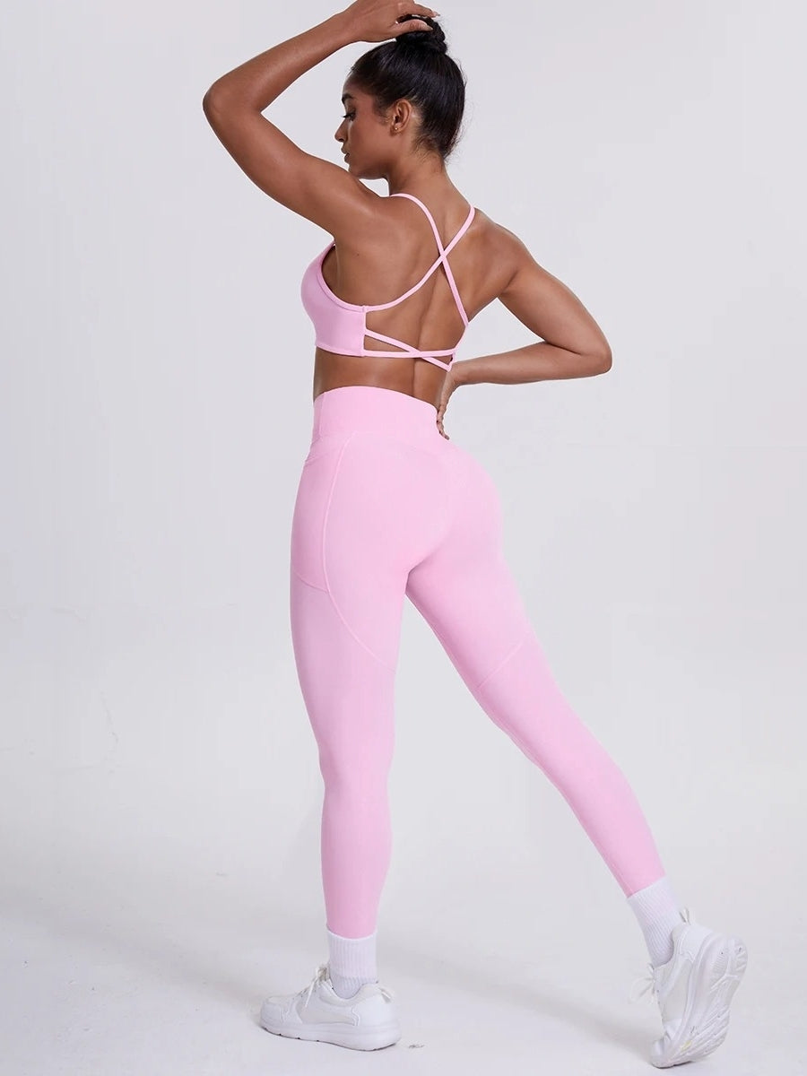 Ensemble Sport Sculptant Rose