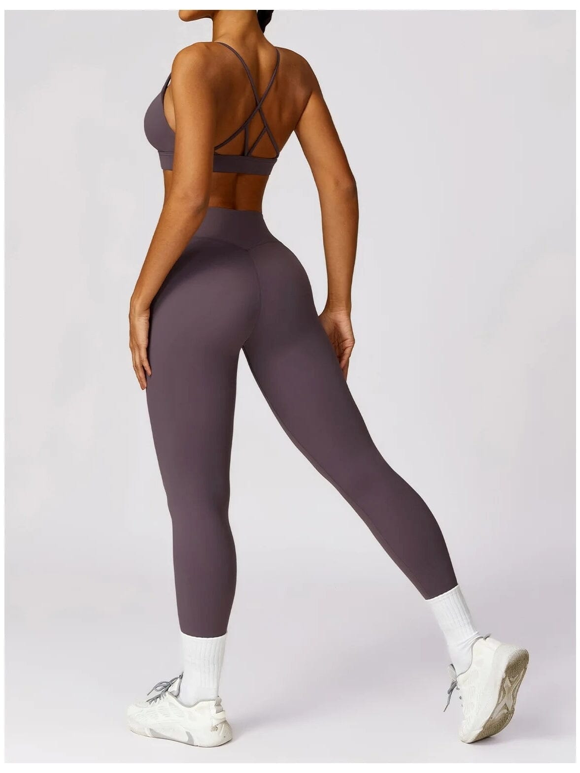 Ensemble Sport Push Up, Legging et Crop Top - BodySculpt – Ultime-Legging