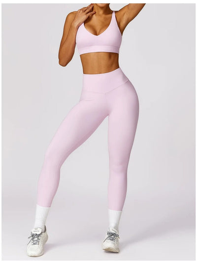 Ensemble Sport Prenium - PowerLiftGirl Ensemble Sport Ultime Legging S Rose 