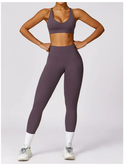 Ensemble Sport Prenium - PowerLiftGirl Ensemble Sport Ultime Legging S Violet 