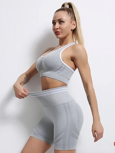Ensemble Sport Short Push Up Et Brassière