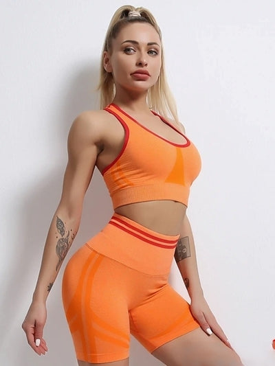 Ensemble Sport Short Push Up Et Brassière
