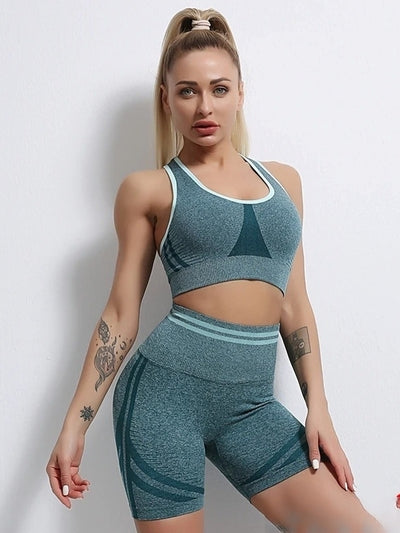 Ensemble Sport Short Push Up Et Brassière