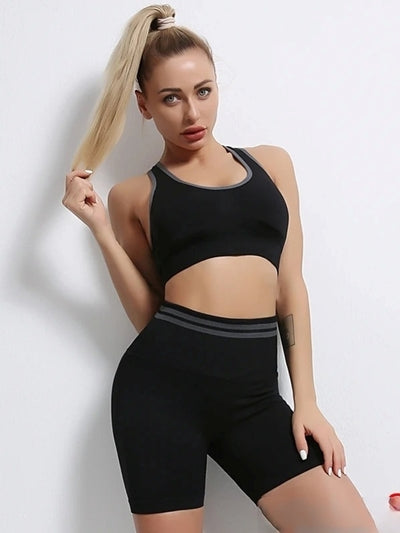 Ensemble Sport Short Push Up Et Brassière