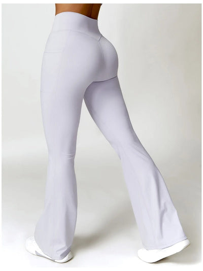 Legging Evasé Ceinture Plissée - Tendance 2024 Leggings Ultime Legging 