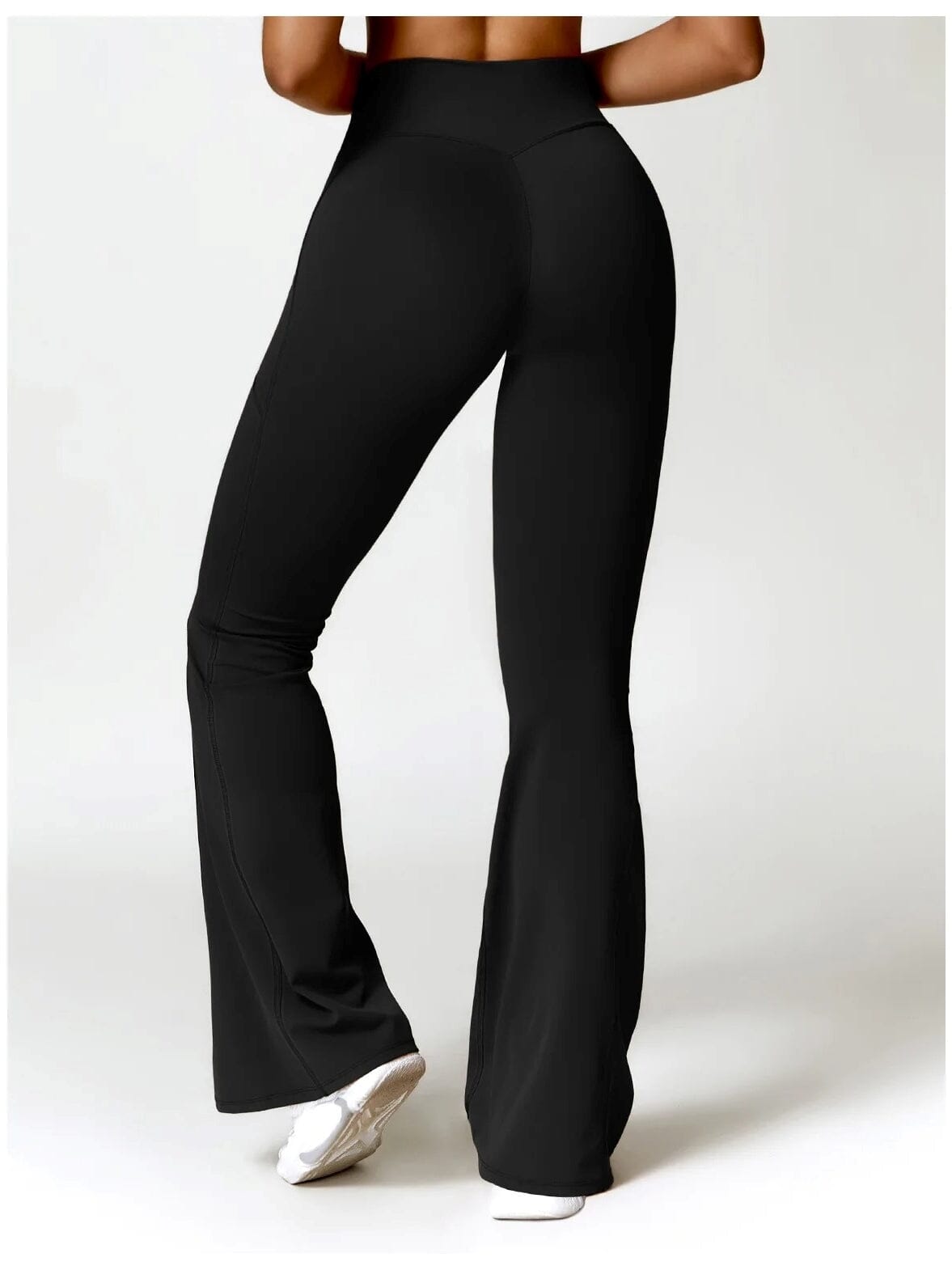 Legging Evasé Ceinture Plissée - Tendance 2024 Leggings Ultime Legging 