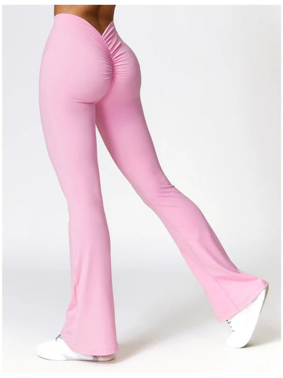 Legging Évasé Sculptant Push Up Leggings Ultime Legging S Rose 