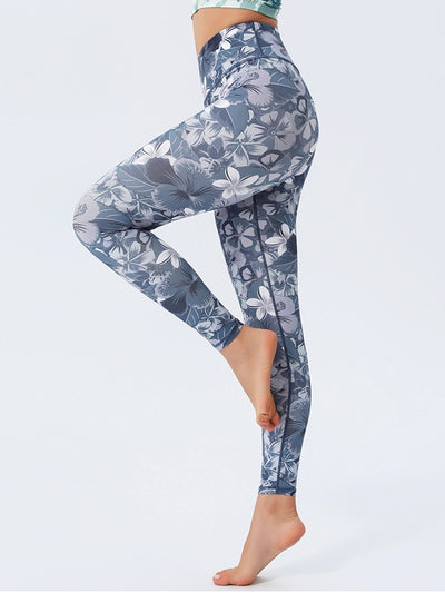 Legging Floral Taille Haute