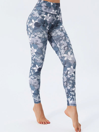 Legging Floral Taille Haute
