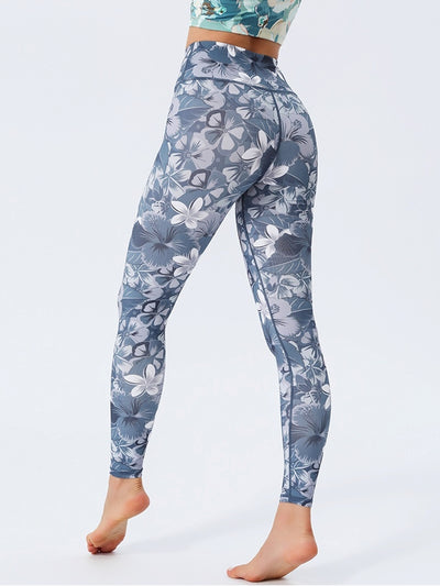 Legging Floral Taille Haute