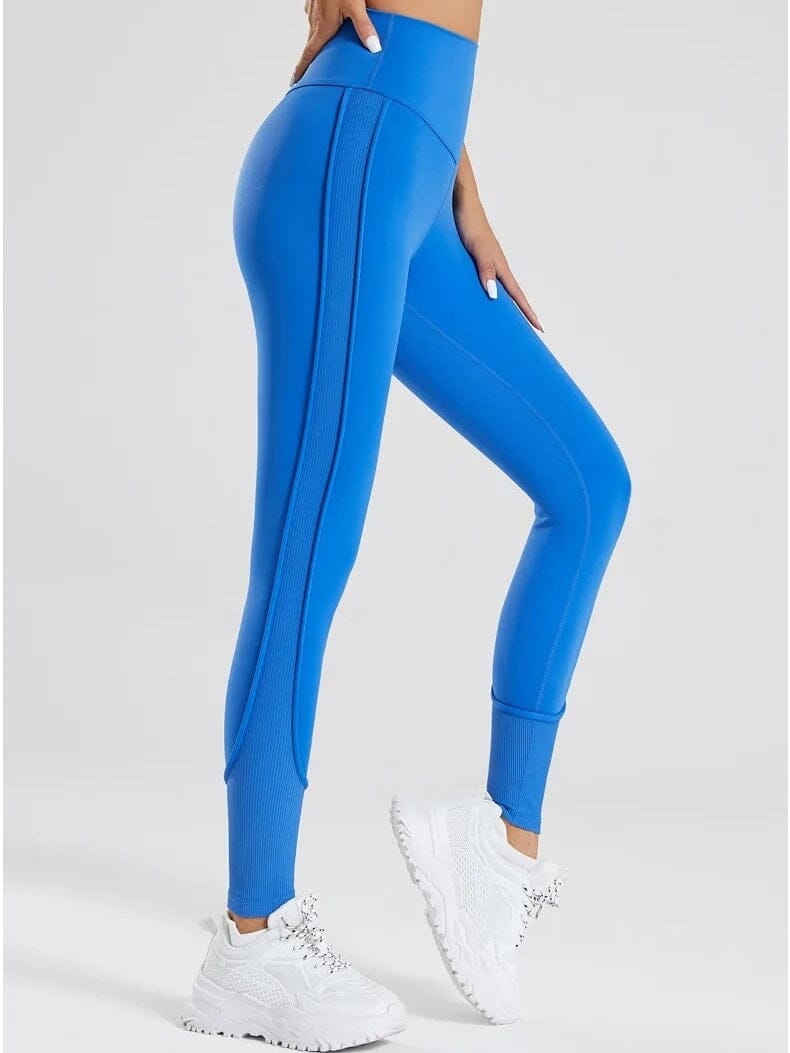 Legging Sport Extra Stretch Côtelé Leggings Ultime Legging S Bleu 