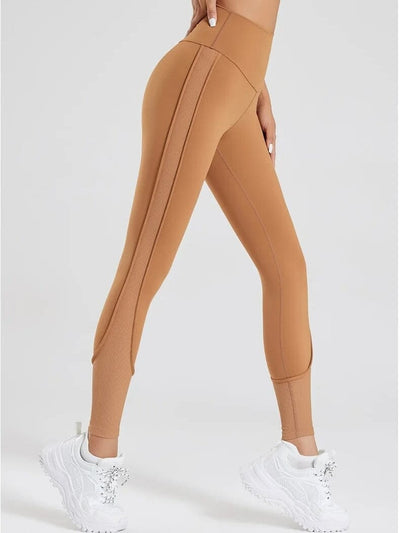 Legging Sport Extra Stretch Côtelé Leggings Ultime Legging S Marron 