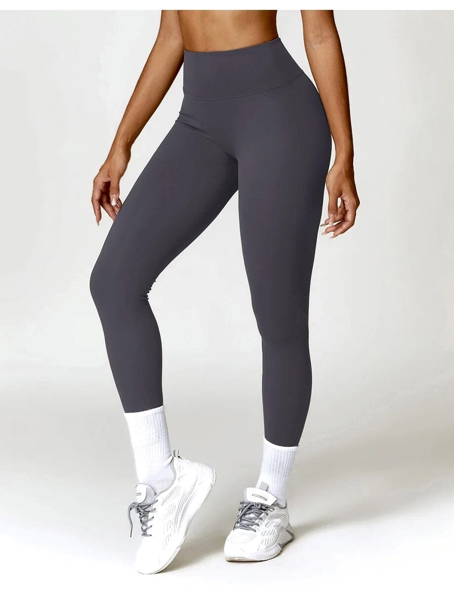 Legging de sport respirant et sculptant Power sculpt - Bleu