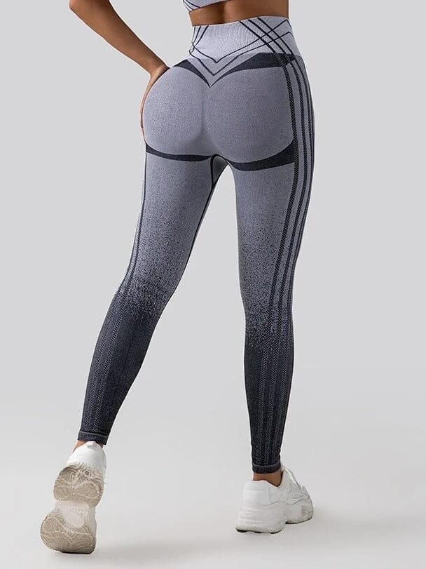 Legging Taille Haute Sans Couture - XtremMove Leggings Ultime-Legging S Noir 