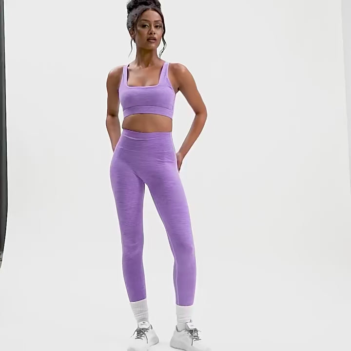 Legging Push Up Poches Chiné - Joséphine