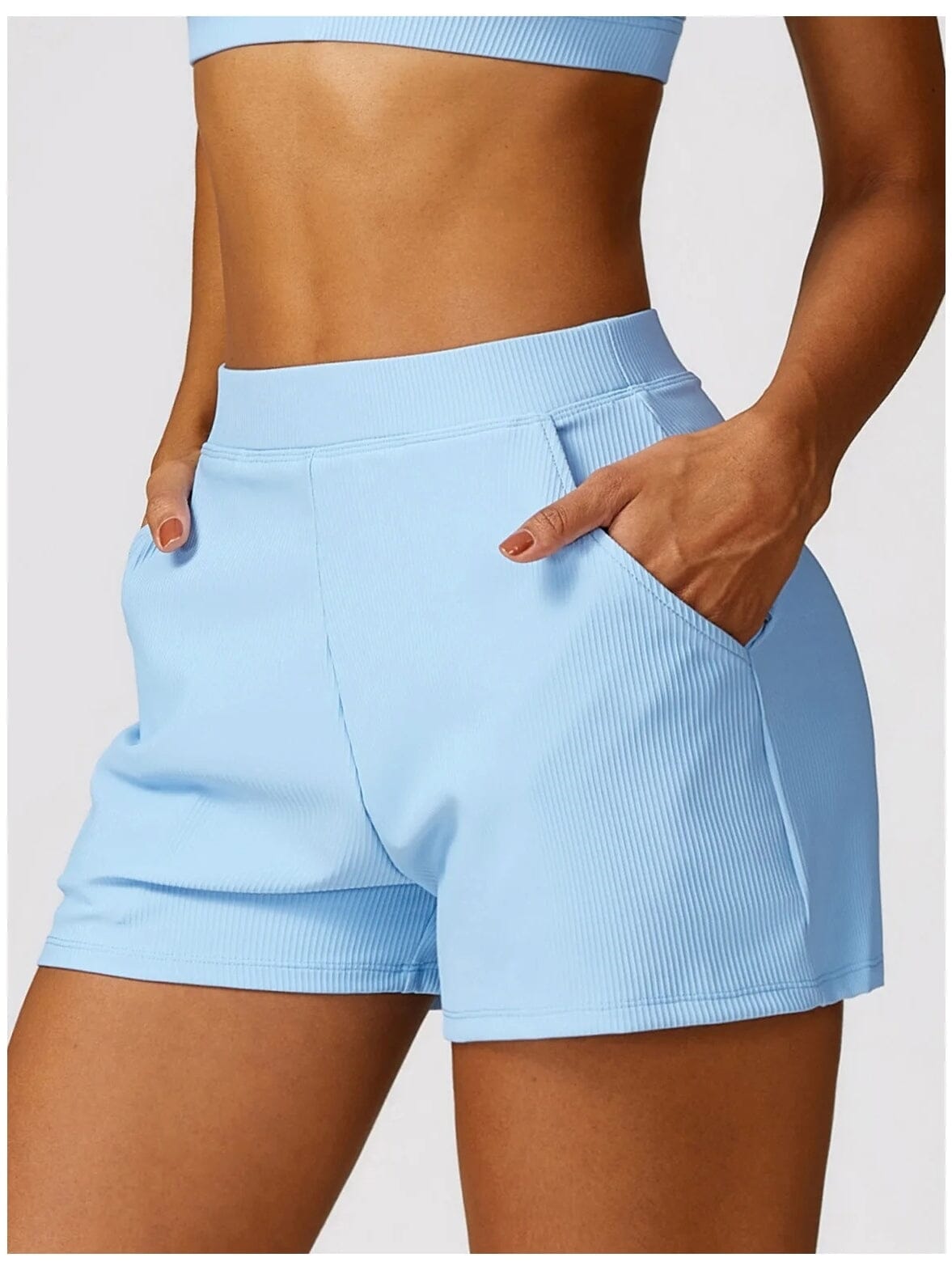 Short Sport Large ActivWear Shorts Ultime Legging S Bleu clair 