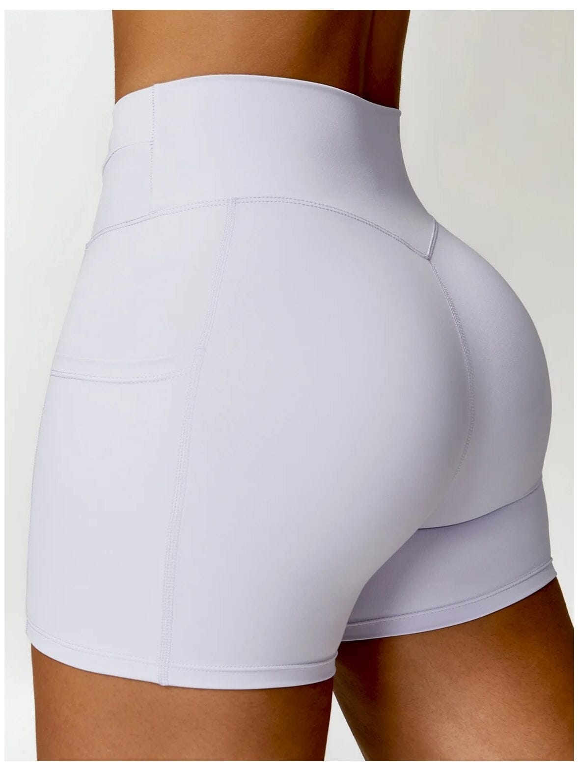 Short Sport Moulant Ceinture Plissée - Tendance 2024 Shorts Ultime Legging 