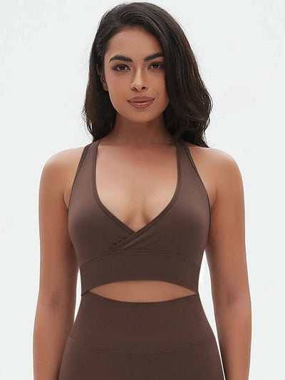 Soutien-Gorge Croisée Sport - Perform Soutien-gorge sport Ultime Legging S Marron 