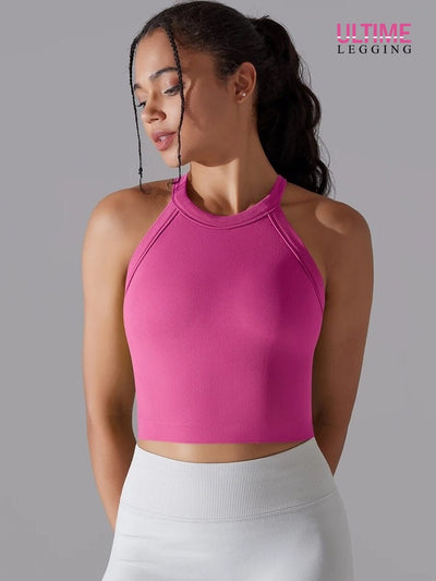 Top avec Soutien Gorge Intégré - Ultime-Legging T-Shirt Ultime Legging XS / S Rose 