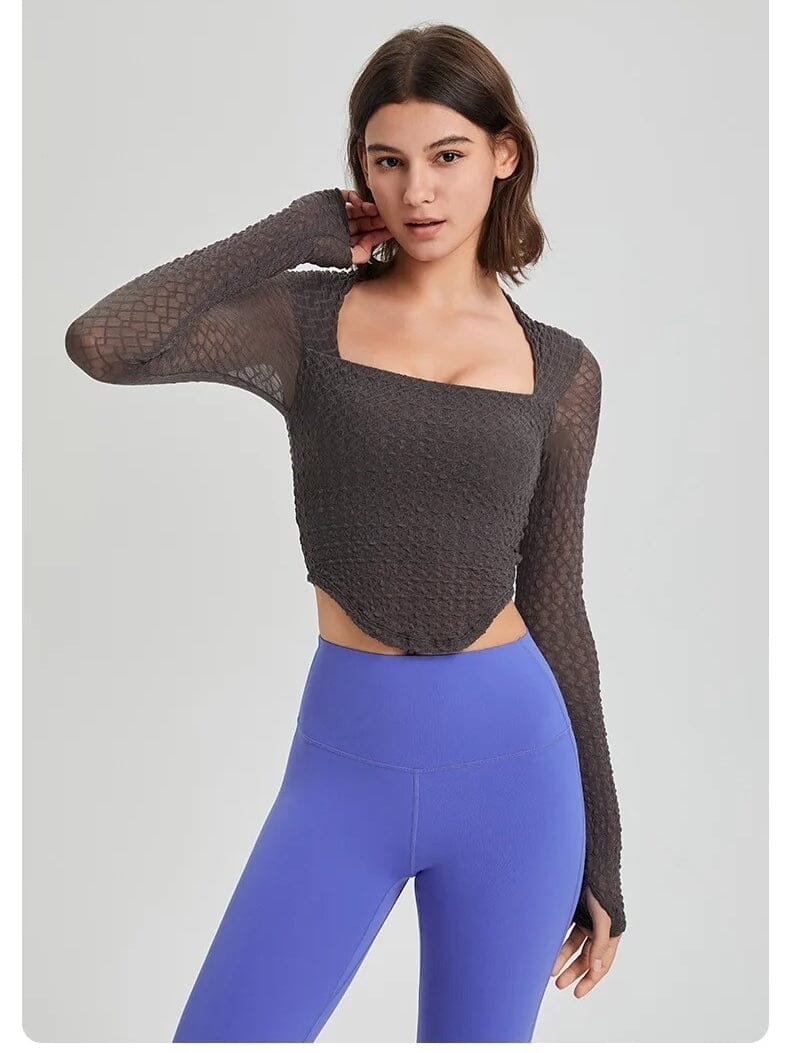 Top Sport Avec Brassière Intégrée T-Shirt Ultime Legging S Gris charbon 