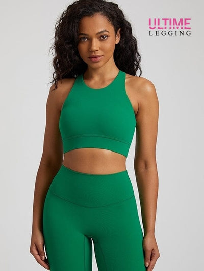Brassière Sport Agrafes - Ultime-Legging Brassière Ultime Legging S Vert 