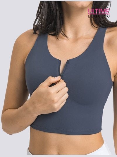 Brassière Sport Fermeture Éclair - Ultime-Legging Brassière Ultime Legging 