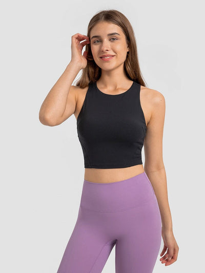 Brassière Sport Fort Maintien Brassière Ultime Legging : Legging Femme | Vêtements de Sport XS Noir 