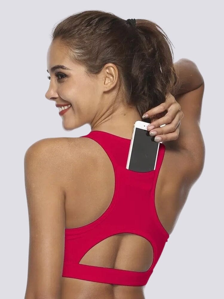 Brassière de sport - Avec poche