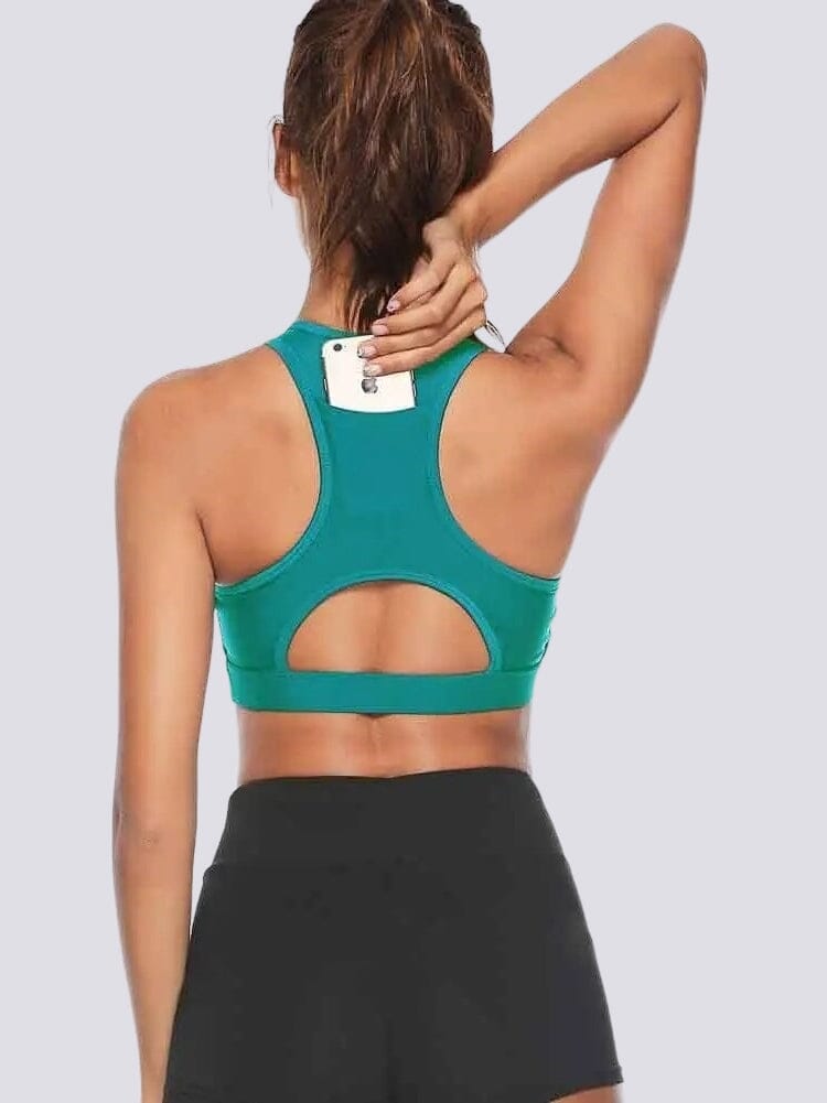 Brassière Sport Poche Brassière Ultime Legging S Vert 