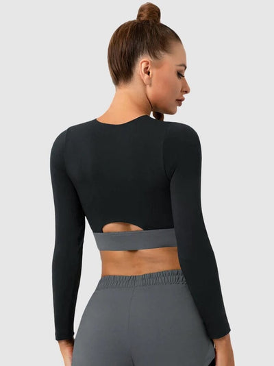 Brassière Sport Zippée Manches Longues Brassière Ultime Legging 