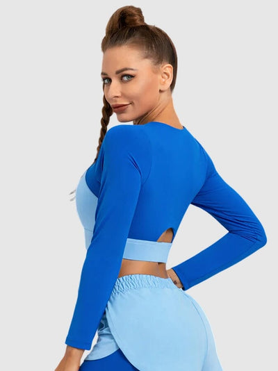 Brassière Sport Zippée Manches Longues Brassière Ultime Legging 
