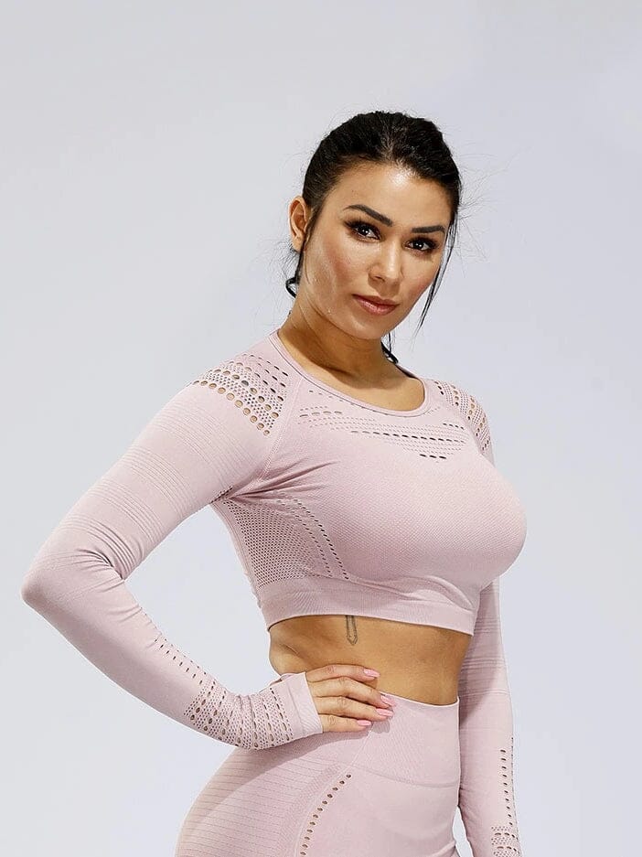 Crop Top Sport Respirant Crop Top Ultime Legging : Legging Femme | Vêtements de Sport 