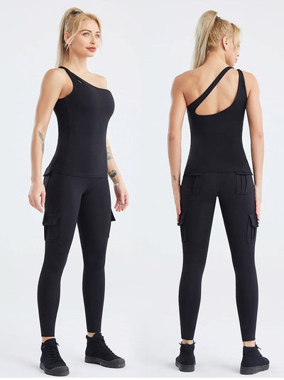 Débardeur Sport Moulant T-Shirt Ultime Legging 