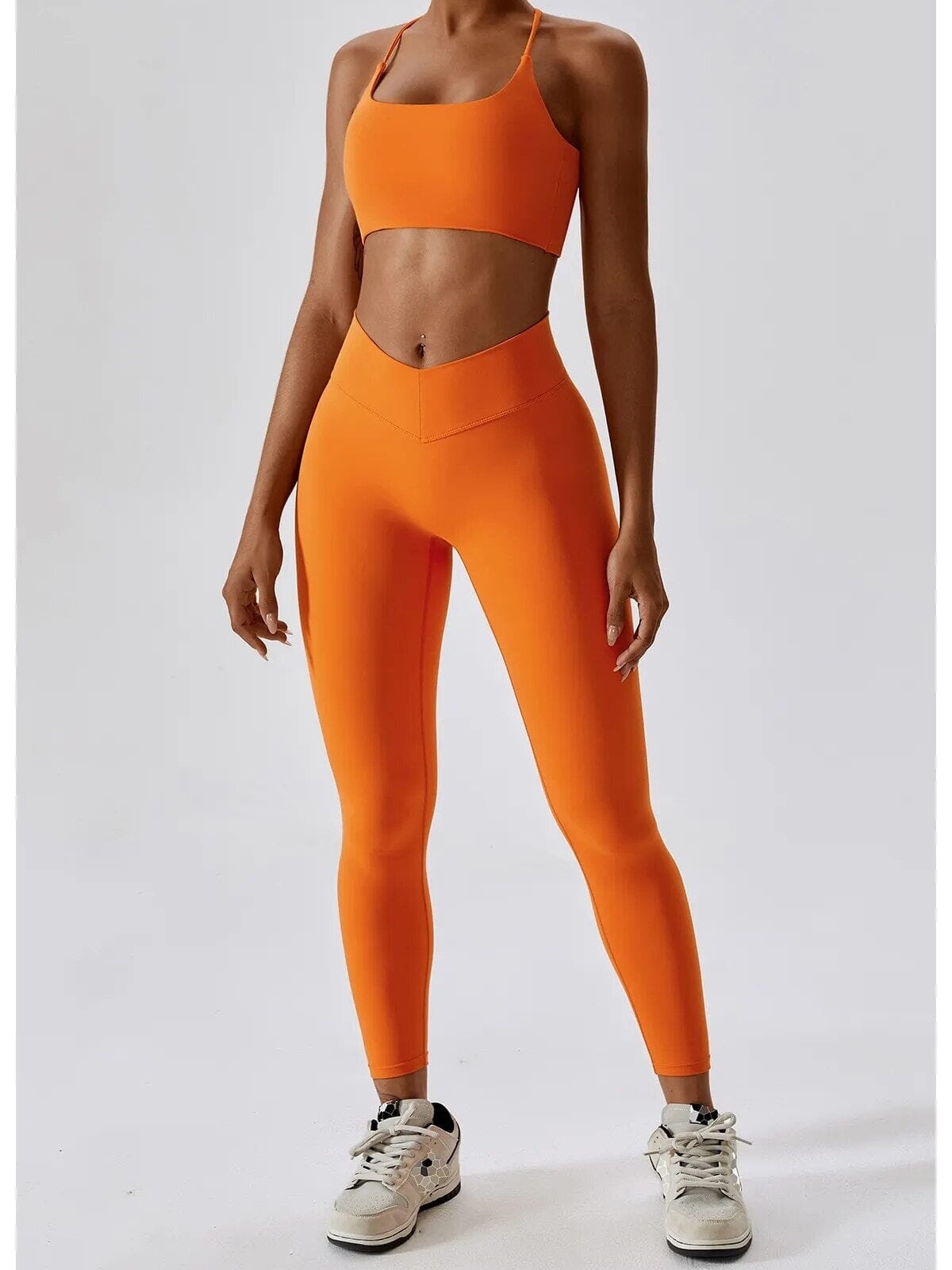 Ensemble Fitness Galbant Ensemble Sport Ultime Legging S Orange 